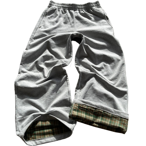 LAZY PLAID SWEATS